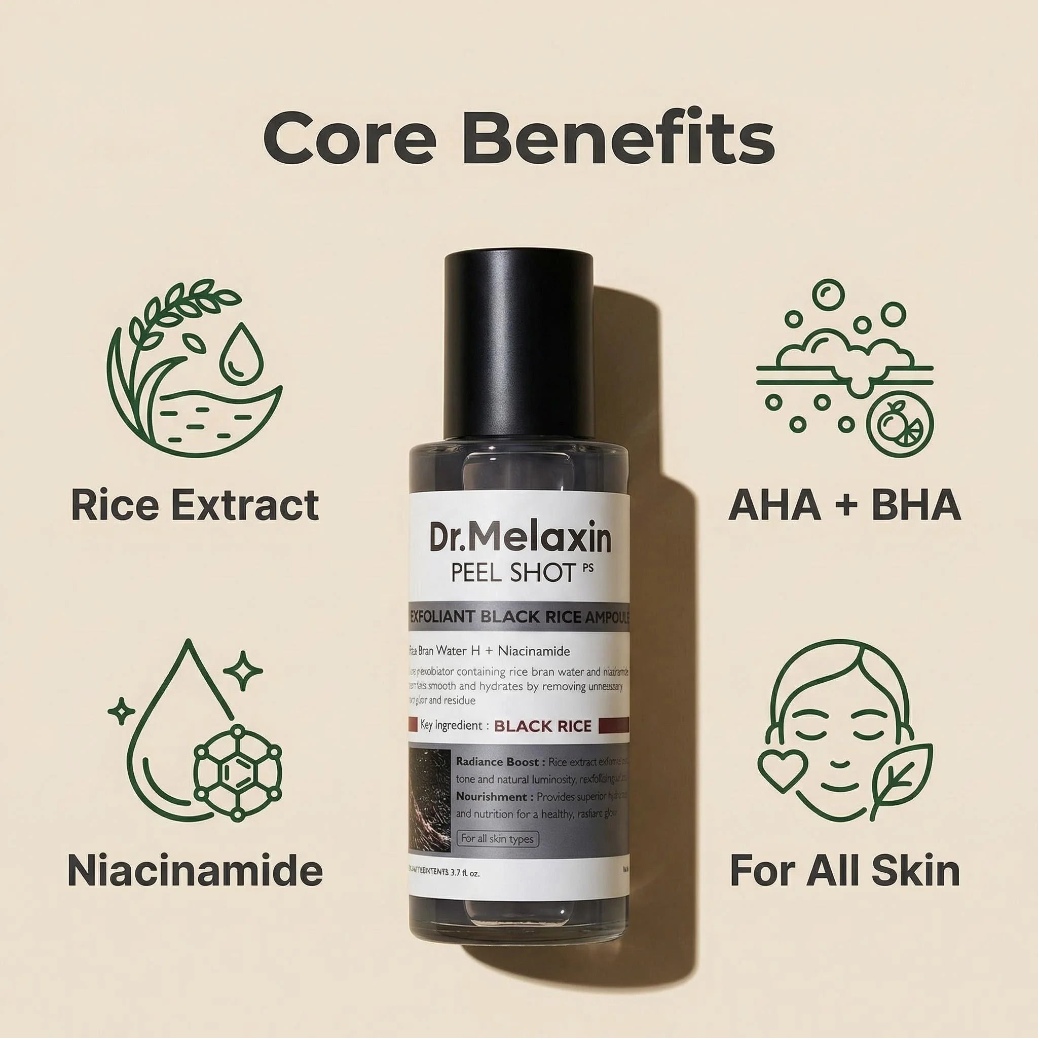 Charcoal Rice Skin Renew Ampoule